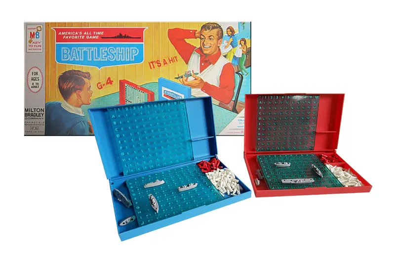Milton Bradley Battleship 1967